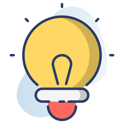 Light bulb Generic Rounded Shapes icon