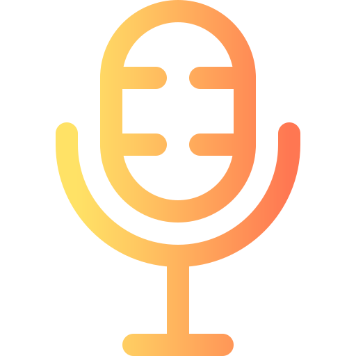 Microphone Generic Gradient icon