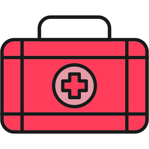 First aid kit Generic Outline Color icon