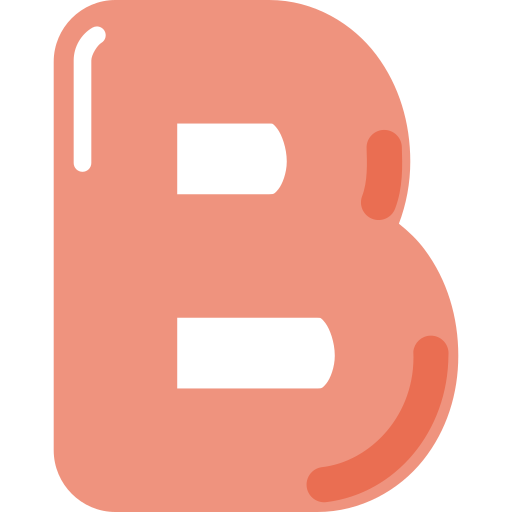 Letter B Generic Flat Icon