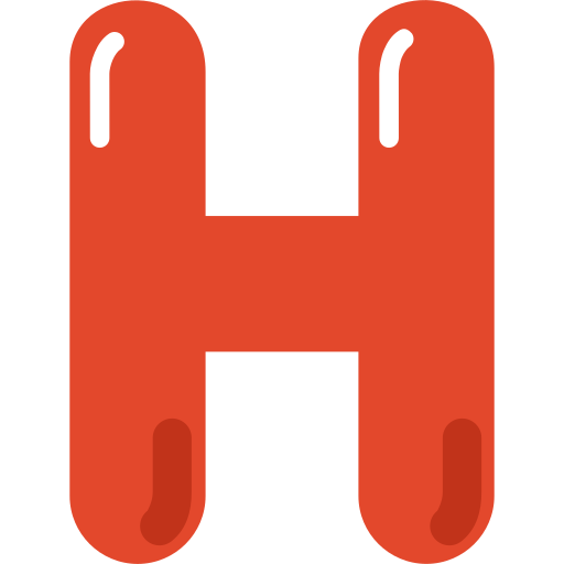 Letter h Generic Flat icon