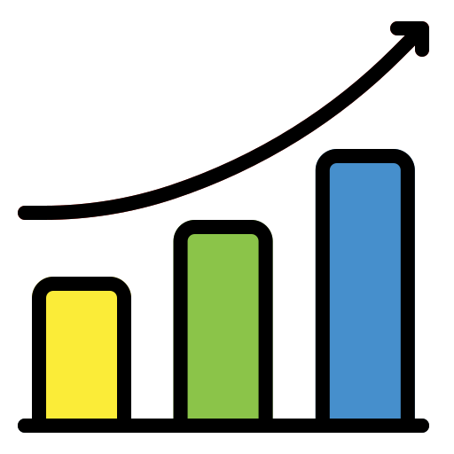 gráfico icono gratis