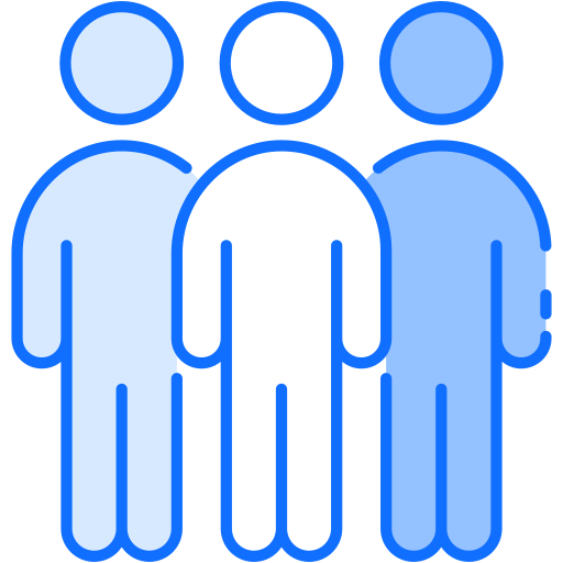 Team building Generic Blue icon