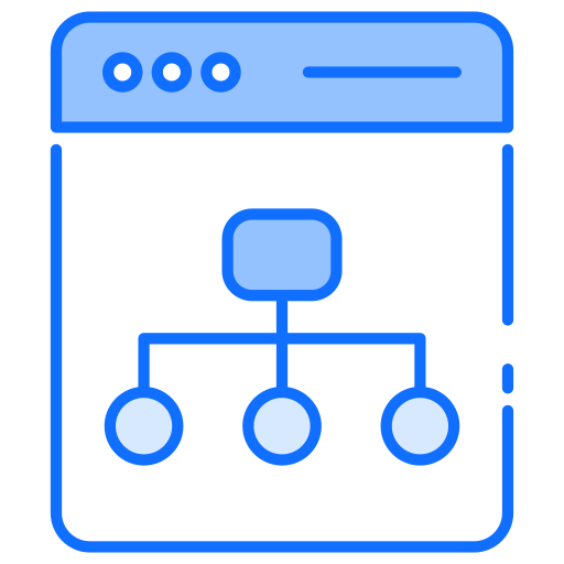 mapa del sitio icono gratis