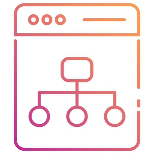 mapa del sitio icono gratis