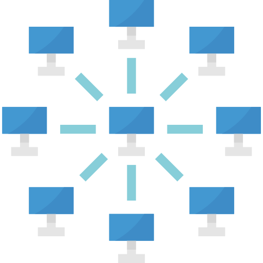 Network Aphiradee (monkik) Flat icon