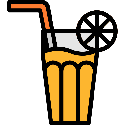 suco de laranja grátis ícone