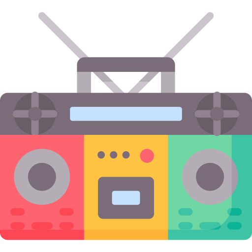 Boombox Special Flat icon