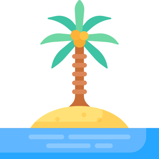 Île Icône gratuit Île Icône gratuit