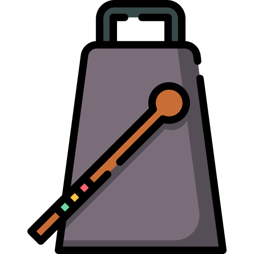 Cowbell Special Lineal Color Icon