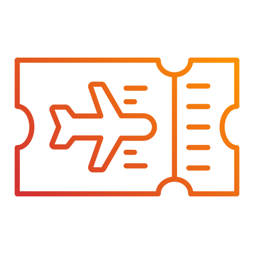 Plane ticket free icon Plane ticket free icon