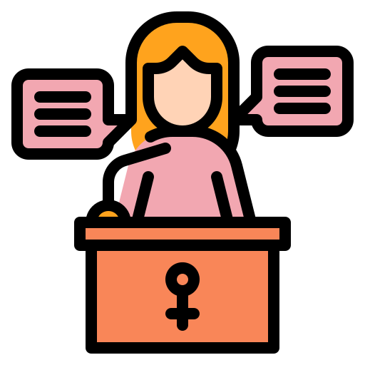 Speech free icon Speech free icon