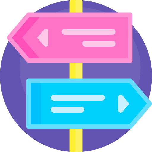 dirección icono gratis