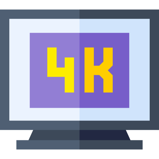 4k icono gratis