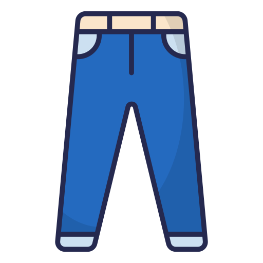 Jean Generic Outline Color icon