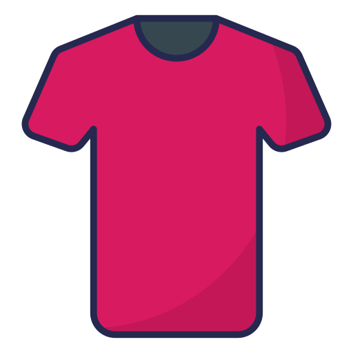 T-shirt Generic Outline Color icon