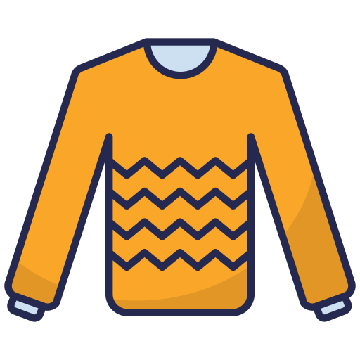 Sweater Generic Outline Color icon