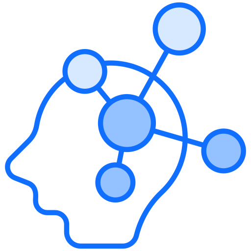 Mind map - free icon