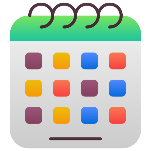 Calendar Generic Flat Gradient icon