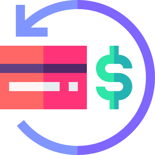 Reimbursement Basic Straight Flat icon