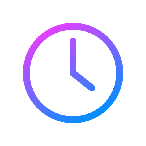 Clock - free icon