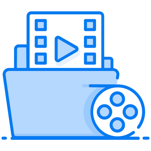 Media Generic Blue icon