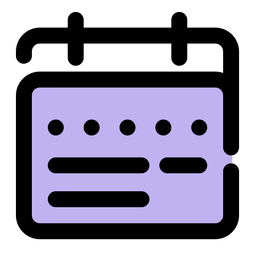 calendario icono gratis