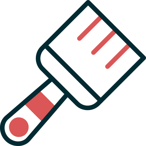 cepillo de pintura icono gratis