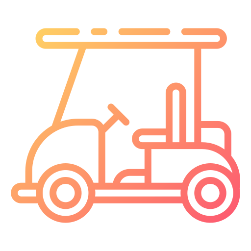 carro de golf icono gratis