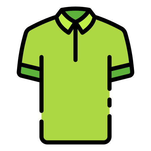 camisa polo icono gratis