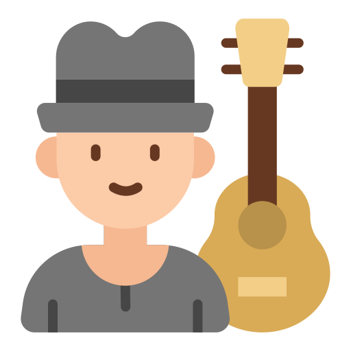 músico grátis ícone
