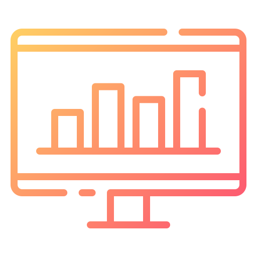 gráfico de barras icono gratis