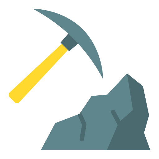 Mining Good Ware Flat icon