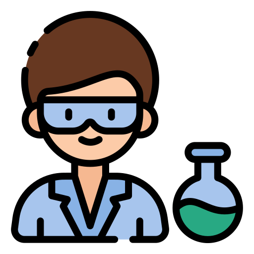 científico icono gratis