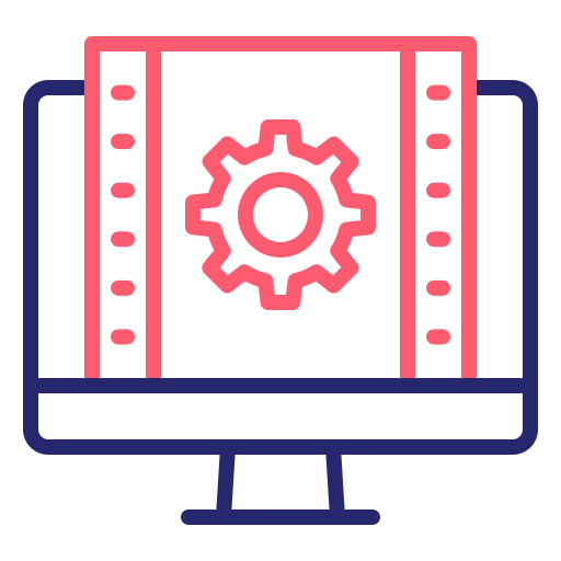 Video editing - free icon