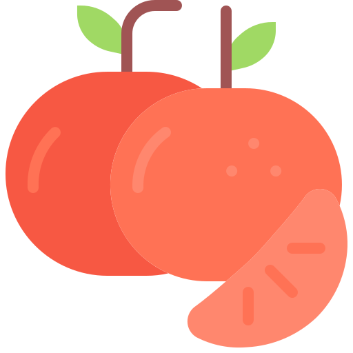 Mandarin free icon