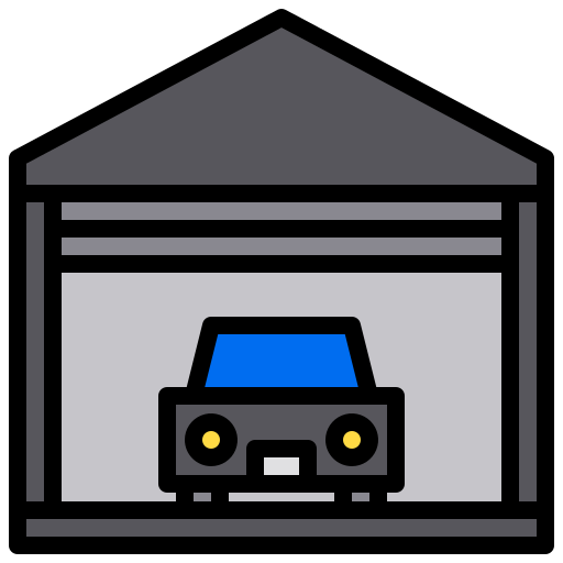 Garage free icon Garage free icon
