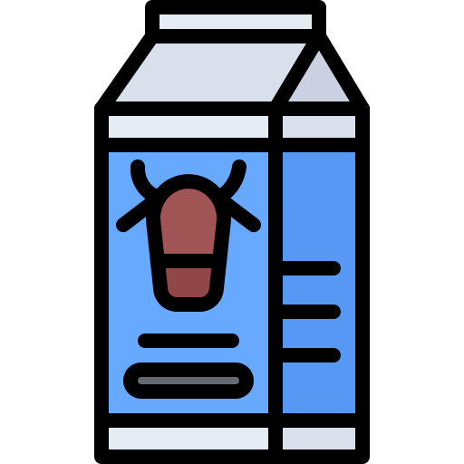 du lait Icône gratuit