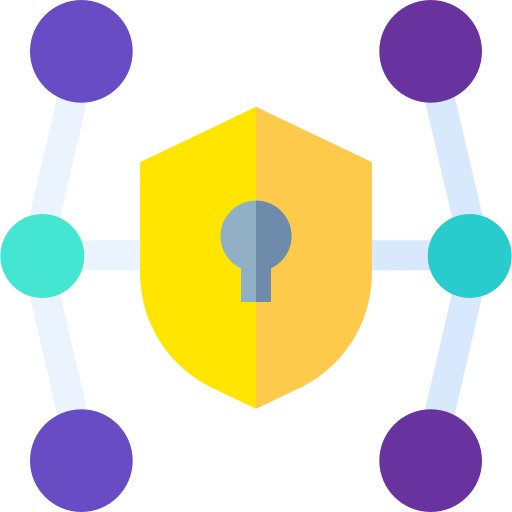 la seguridad cibernética icono gratis