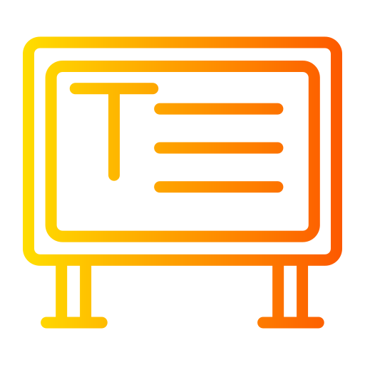 anuncio publicitario icono gratis