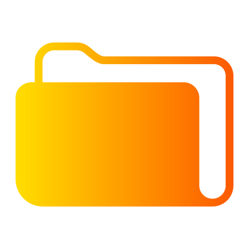 Folder Generic Flat Gradient Icon