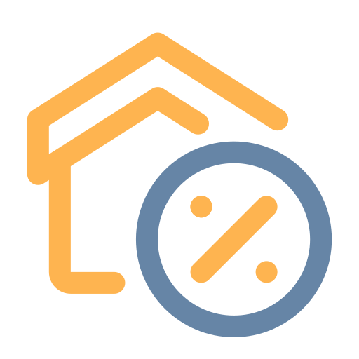 bienes raíces icono gratis