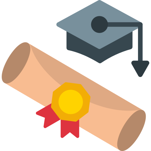 graduación icono gratis