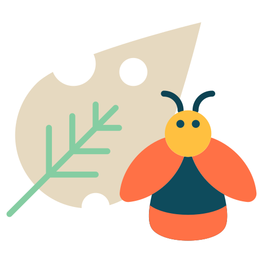 insecto de la planta icono gratis