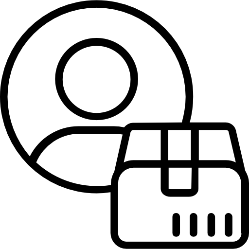 Delivery man free icon