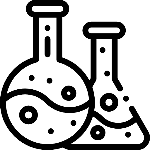 Chemistry Detailed Rounded Lineal icon