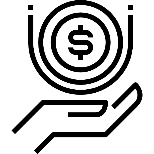 dinero icono gratis