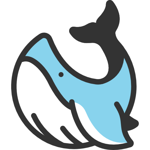 Whale free icon Whale free icon