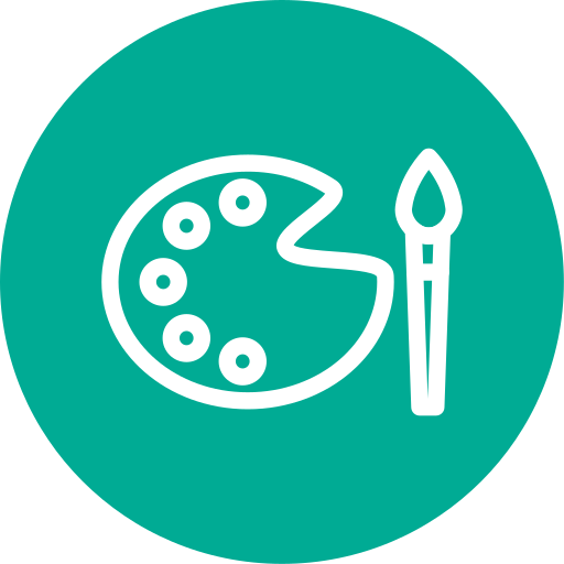 Paint palette free icon Paint palette free icon