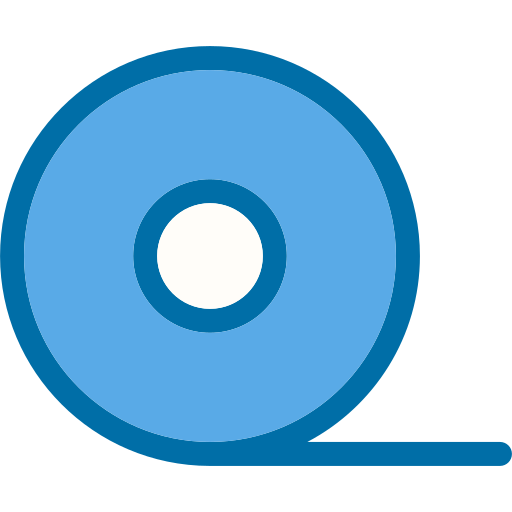 Adhesive tape Generic Blue icon